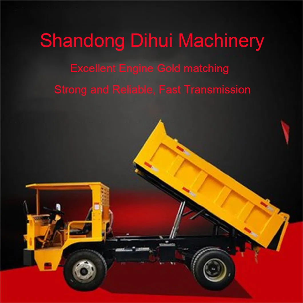 High Quality 5ton Mining Dump Truck for Mining Equipment Ramp Special Vehicle, Shaft Vehicle