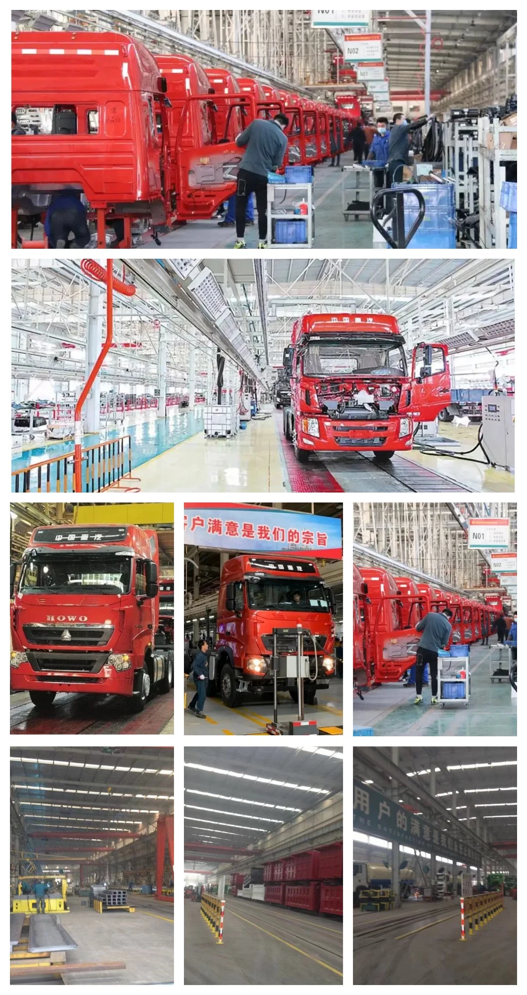 China Dayun Brand Tractor Truck Head Transport 6*4 Drive 3500 Wheelbase Tractor Truck