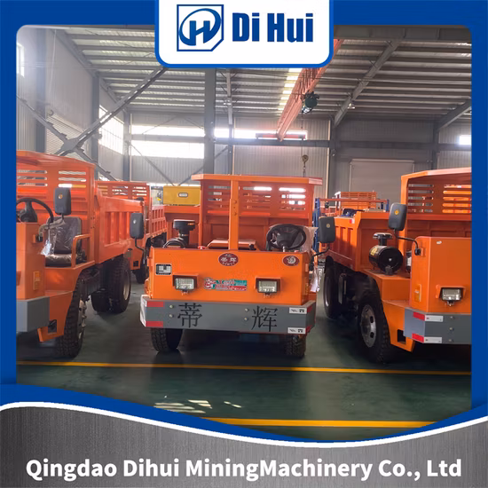High Quality 5ton Mining Dump Truck for Mining Equipment Ramp Special Vehicle, Shaft Vehicle