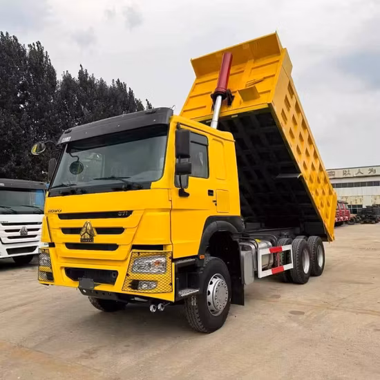 New HOWO 375HP 8X4 30-40 Ton Sinotruk/Sino Truck Heavy Duty 28m3 Used Cargo/Dumper/Tipper/Dump Truck Price for Africa Market/Sale