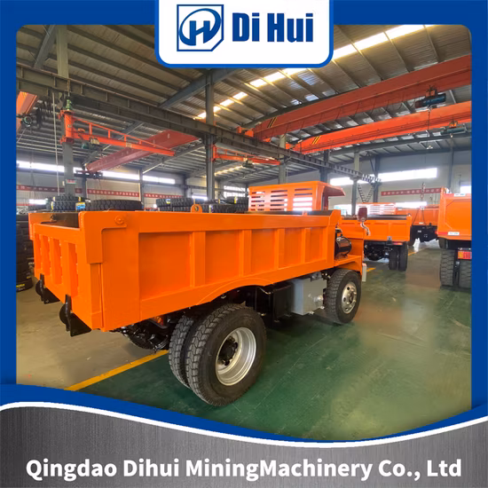 High Quality 5ton Mining Dump Truck for Mining Equipment Ramp Special Vehicle, Shaft Vehicle