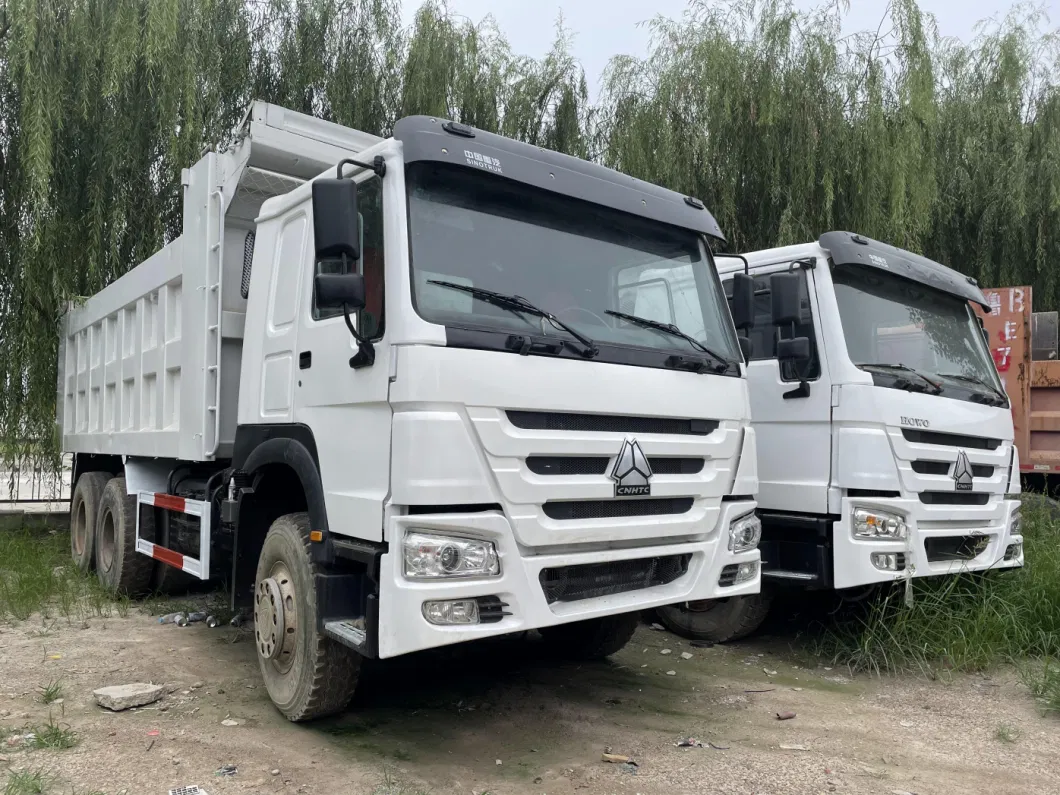 China Sinotruck HOWO Dayun Shacman 6X4 8X4 25t 30t 10/12 Wheels 371HP 375HP 425HP Used Dump Truck for Sale