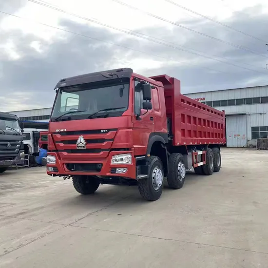 New HOWO 375HP 8X4 30-40 Ton Sinotruk/Sino Truck Heavy Duty 28m3 Used Cargo/Dumper/Tipper/Dump Truck Price for Africa Market/Sale