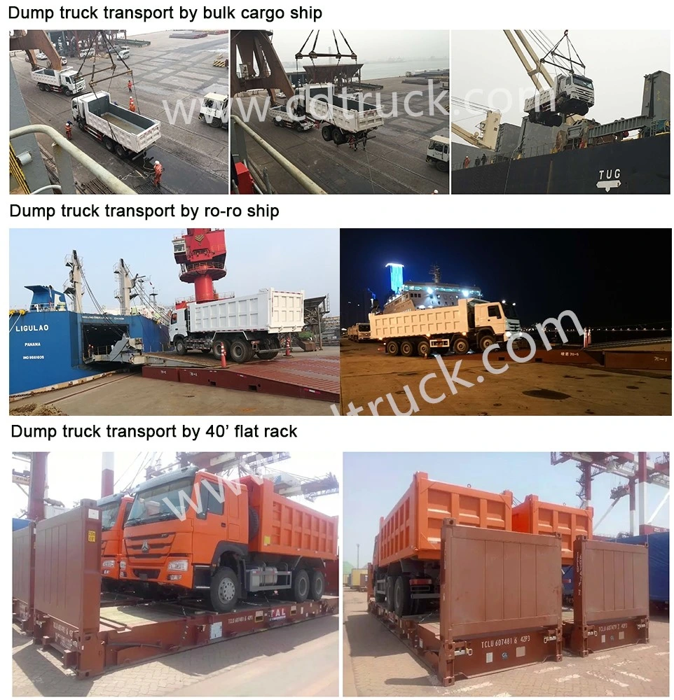 Heavy Duty Used Trucks New Sino Sinotruk HOWO Beiben Dongfeng Shacman Foton 6X4 Dumper Tipper Tipping Dump Truck