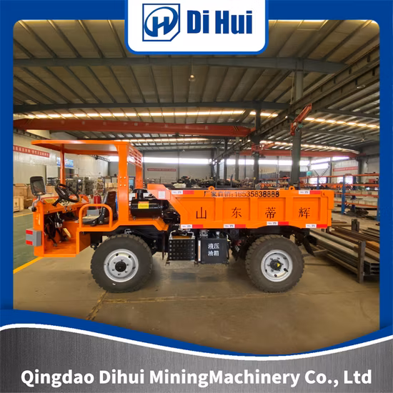 High Quality 5ton Mining Dump Truck for Mining Equipment Ramp Special Vehicle, Shaft Vehicle