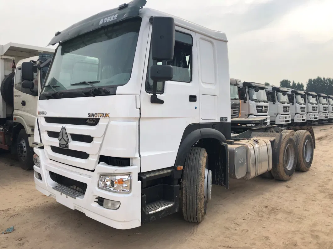 Used Tractor Truck Sinotruk 6X4 HOWO 371HP 420HP Tractor Truck Prime Mover and Tractor Head Dump Truck Tipper Truck for Sale