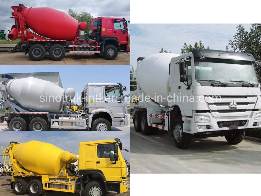 Sinotruk HOWO New Used 6m3 8m3 10m3 12m3 14m3 16m3 18m3 Dump Dumper Tipping Cargo Heavy Sinotruck Rhd Cement Concrete Mixer Truck