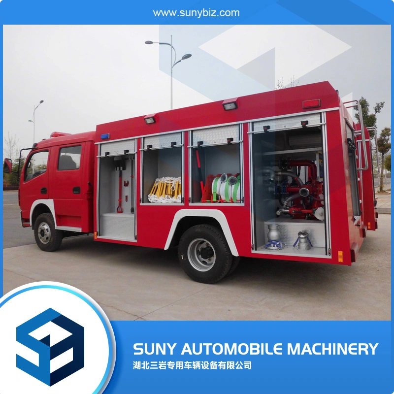Factory Price Dongfeng 153 Cab 190HP 7-9cbm Special Truck Water and Foam Tank Rescue Vehicle Fire Engine Fire Extinguisher Vehicle Fire Fighting Pump Truck