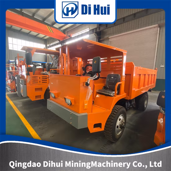 High Quality 5ton Mining Dump Truck for Mining Equipment Ramp Special Vehicle, Shaft Vehicle