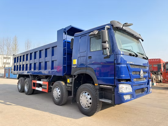 New Used Sinotruck HOWO 12 Wheel Dumper Truck 8X4 371HP 420HP 30ton 50ton 80ton Tipper Dump Trailer Cargo Truck for Sale
