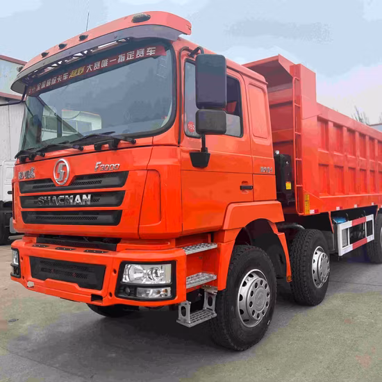 China Sinotruck HOWO Dayun Shacman 6X4 8X4 25t 30t 10/12 Wheels 371HP 375HP 380HP Used Dump Truck Tipper for Mines, Construction, Transportation, Wharves